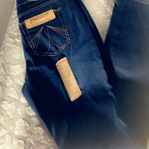 Dark wash indigo jeans